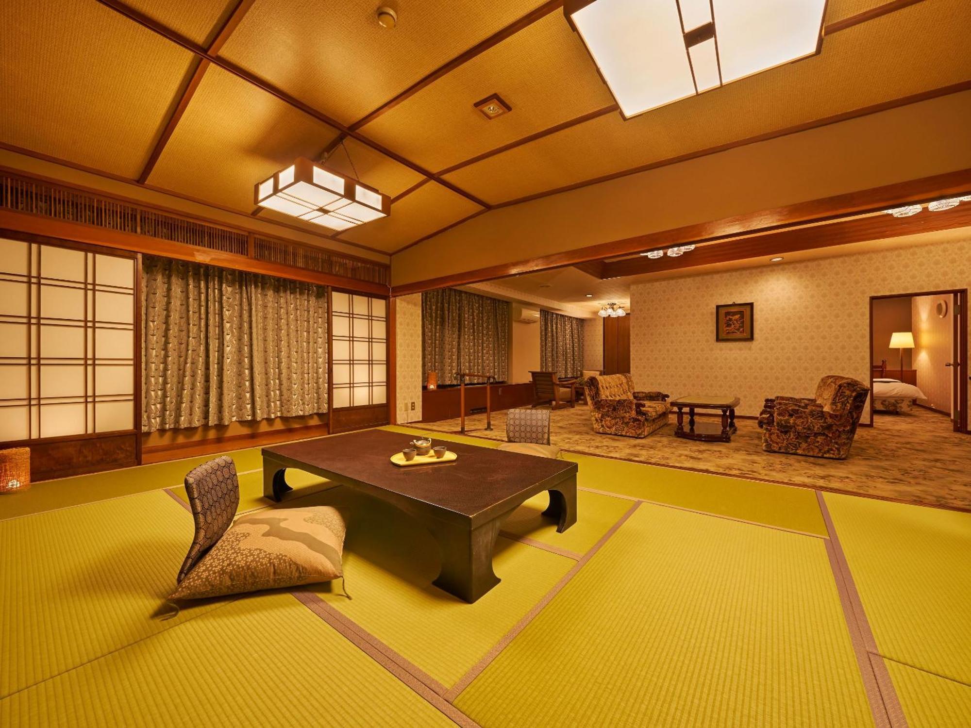 Ooedo Onsen Monogatari Ureshinokan Hotel ภายนอก รูปภาพ